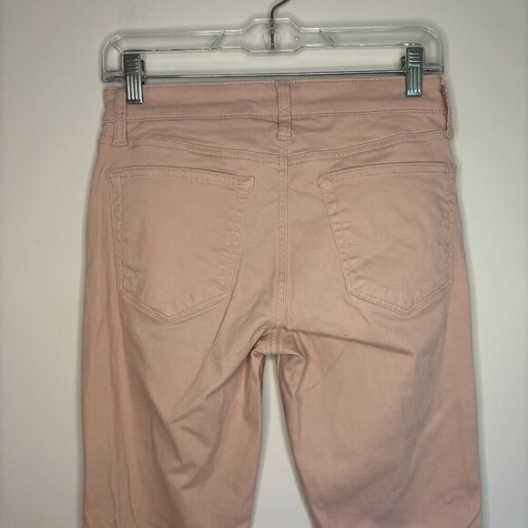 LUCKY BRAND JEANS Ava Legging Womens 4/27 Pink Stretch 5 Pocket Skinny - Picture 2 of 7